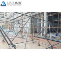 Easy Assemble Modular Prefab Steel Space Frame Arch Coal Storage System